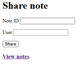 Share Note
